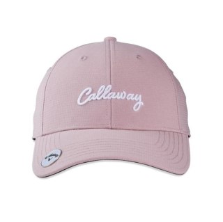 Callaway, Czapka golfowa Stitch Magnet (damska, różowa-mauve)