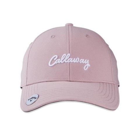 Callaway, Czapka golfowa Stitch Magnet (damska, różowa-mauve)