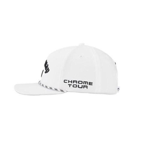 Callaway, Czapka golfowa Tour Authentic Performance Rope, model 25, biała, Elyte-Chrome Tour