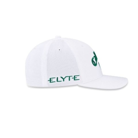 Callaway, Czapka golfowa Tour Performance Pro, (biało-zielona, logo Chrome Tour, Elyte)