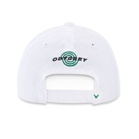 Callaway, Czapka golfowa Tour Performance Pro, (biało-zielona, logo Chrome Tour, Elyte)
