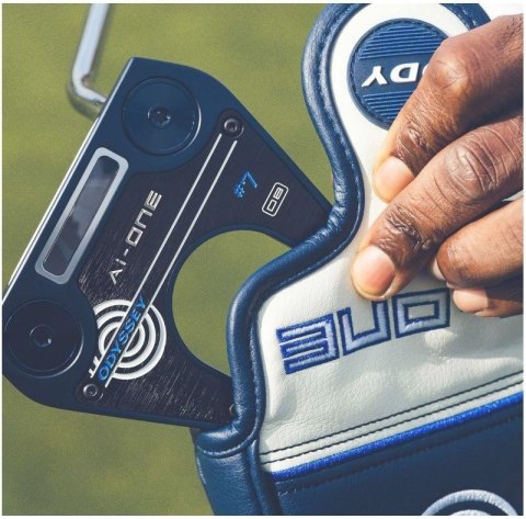 Odyssey, Kij golfowy putter AI-One SEVEN DB, grip typ pistol, dług. 35 cale