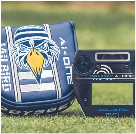 Odyssey, Kij golfowy putter Ai-ONE Jailbird Mini DB, grip pistol, dług. 34 cale