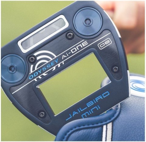 Odyssey, Kij golfowy putter Ai-ONE Jailbird Mini DB, grip pistol, dług. 34 cale