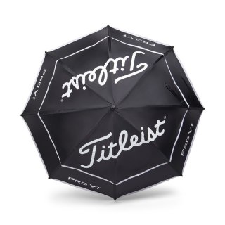 TITLEIST, Parasol golfowy Tour Double Canopy 68 cali (czarno-biały)