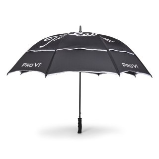 TITLEIST, Parasol golfowy Tour Double Canopy 68 cali (czarno-biały)