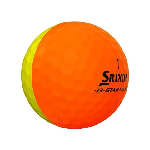 SRIXON, Piłki golfowe Q-STAR TOUR DIVIDE2 (żółto-pomarańczowe, 12 szt) SRIXON, Piłki golfowe Q-STAR TOUR DIVIDE2 (żółto-pomarańczowe, 12 szt)