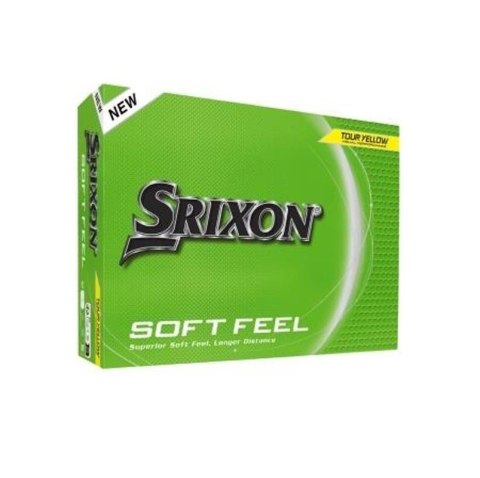 SRIXON, Piłki golfowe Soft Feel (żółte, 12 szt) SRIXON, Piłki golfowe Soft Feel (żółte, 12 szt)