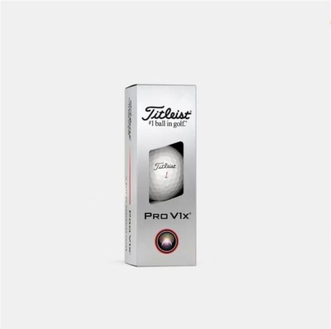 Piłki golfowe TITLEIST PRO V1x, model 2025 (białe, 3 szt.)