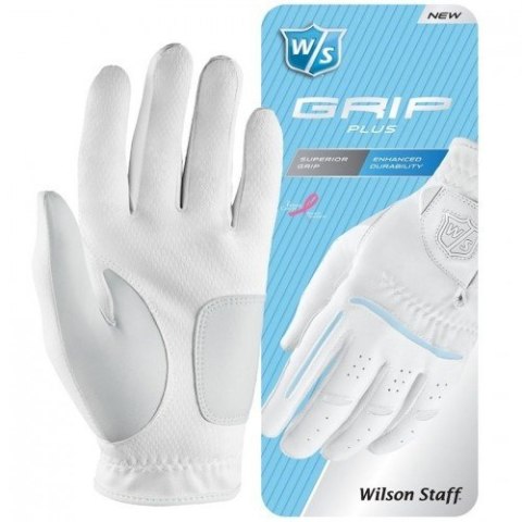 Wilson, rękawica golfowa damska Grip Plus, rozmiar M (gracz praworęczny)