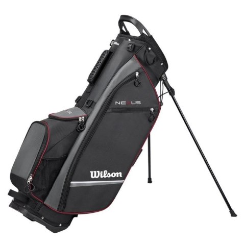 Wilson, Torba golfowa NEXUS CARRY BAG, czarno-szaro-czerwona (z nóżkami) Wilson, Torba golfowa NEXUS CARRY BAG, czarno-szaro-czerwona (z nóżkami)