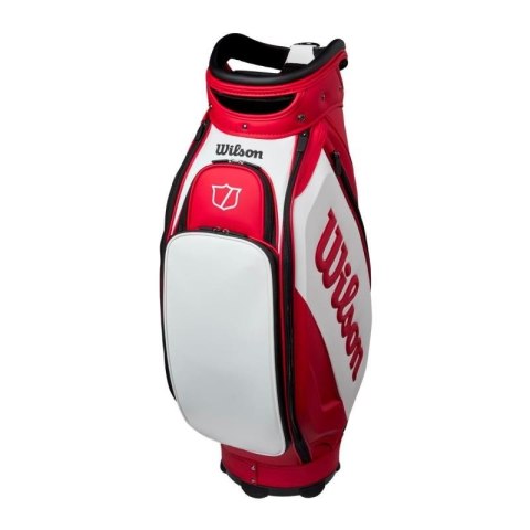 Wilson, Torba golfowa Bag, model 2025, czerwono-biała Wilson, Torba golfowa Bag, model 2025, czerwono-biała