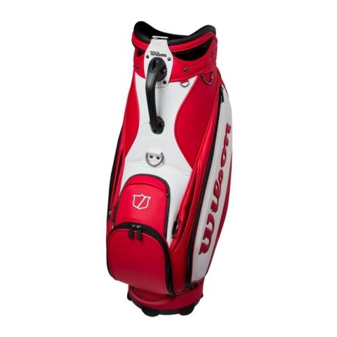 Wilson, Torba golfowa Bag, model 2025, czerwono-biała Wilson, Torba golfowa Bag, model 2025, czerwono-biała