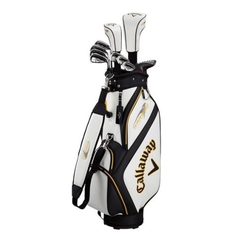 Callaway Warbird, zestaw kijów do gry w golfa (10 kijów z torbą, stal stiff set)