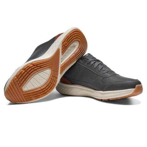 FootJoy, buty do gry w golfa, FJ HAMPTON (męskie, GREY-BROWN), rozmiar 43