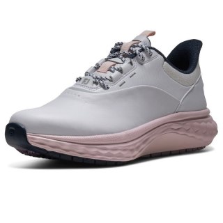 Buty do gry w golfa FootJoy, FJ QUANTUM (damskie, biało-różowe), rozm. 38,5