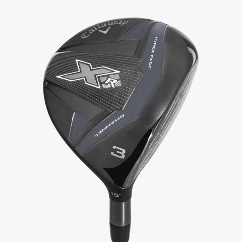 Callaway XR-24 zestaw kijów do golfa z torbą standbag (13 elementów) czarno-srebrny, szafty stalowe REG