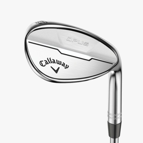Callaway, kij golfowy wedge Opus Brushed Chrome, 58-06 stalowy szaft