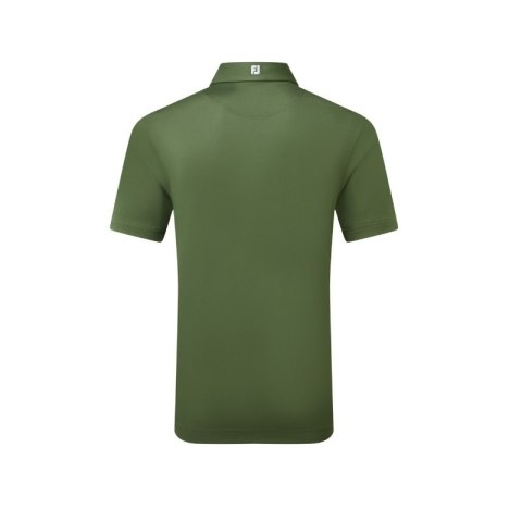 FootJoy, koszulka golfowa polo Stretch Pique Solid Athletic Fit, (męska, Khaki, rozm. XL)