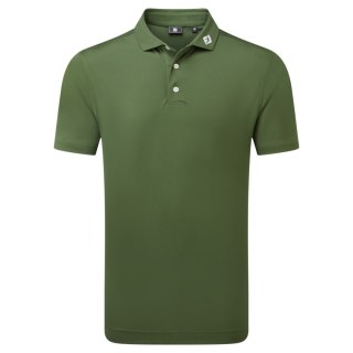 FootJoy koszulka golfowa polo Stretch Pique Solid Athletic Fit, (męska, Khaki, rozm. XXL)