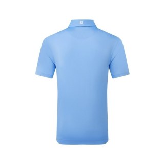 FootJoy, koszulka golfowa polo Stretch Pique Solid Athletic Fit, (męska, niebieska, rozm. XXL)