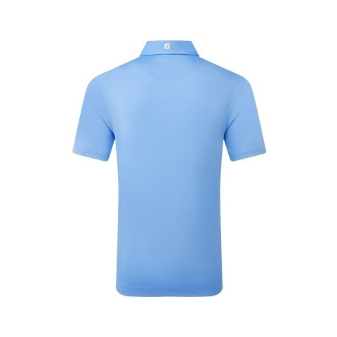FootJoy, koszulka golfowa polo Stretch Pique Solid Athletic Fit, (męska, niebieska, rozm. XXL)