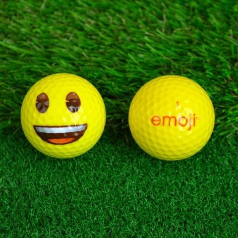 EMOJI, śmieszne piłki golfowe (6 sztuk)