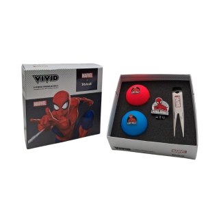 Volvik, Marvel piłki golfowe SPIDER MAN, zestaw prezentowy