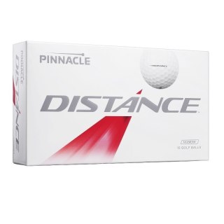 Pinnacle, piłki golfowe Distance, model 2025, kolor biały, 15 szt.