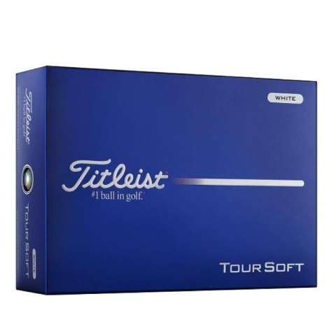 Titleist, piłki golfowe Tour Soft, model 2026, kolor biały, 12 szt.
