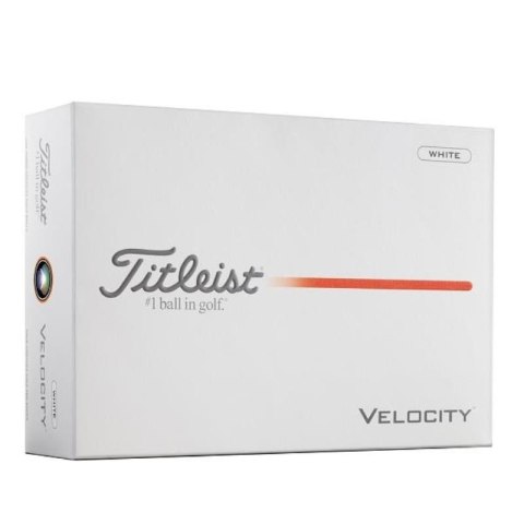 Titleist, piłki golfowe Velocity, model 2026, kolor biały, 12 szt.