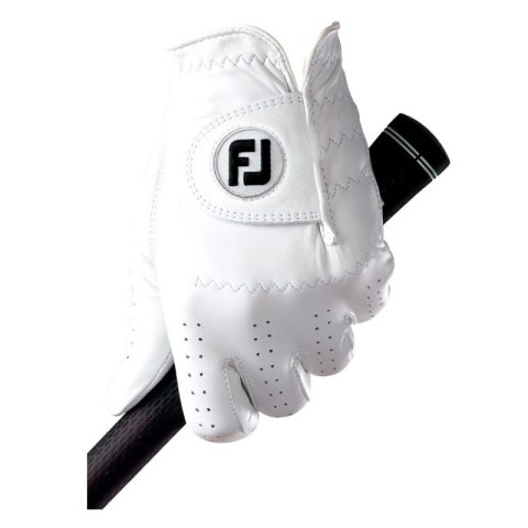 FootJoy, rękawica golfowa CabrettaSof, skóra cabretta, kolor biały, damska, rozm. S