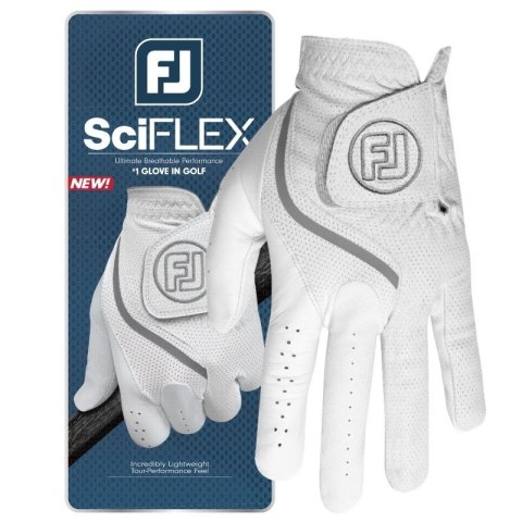 FootJoy, rękawica golfowa SciFlex Pearl, kolor biały, rozm. ML