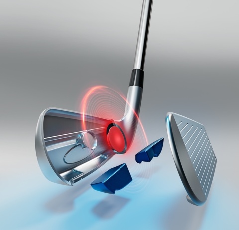 Titleist, zestaw kijów ironów do golfa model T250, 5-PW-SW (stalowy shaft regular)