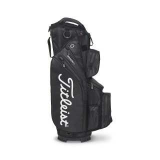 Titleist, torba golfowa Cart 14 StaDry Black, czarna na wózek golfowy, cartbag