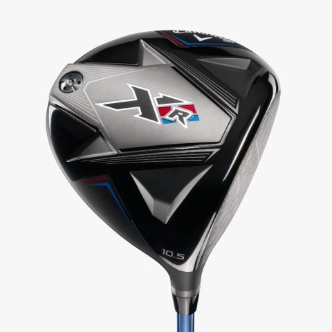 Callaway XR, zestaw kijów do golfa, 12 kijów z torbą standbag szaro-nieb-czerw, szafty grafitowe typ regular
