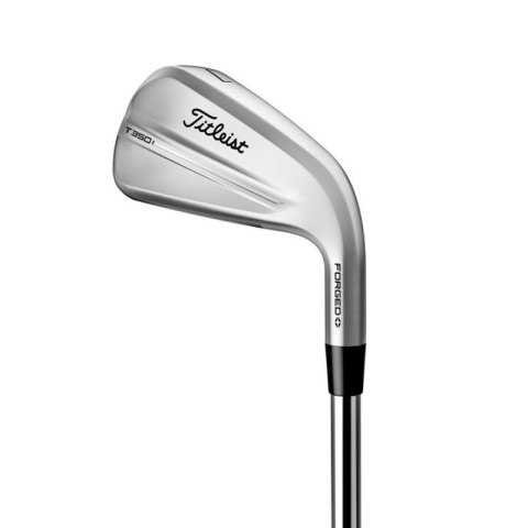 Titleist, zestaw kijów ironów do golfa T350, model 2025, grafity grafitowe regular, 5-PW-SW (7 szt).