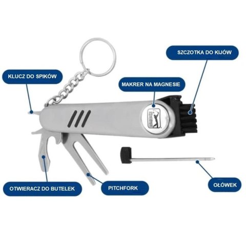 PGA TOUR, zestaw prezentowy dla golfisty Pro Golf Multi Tool