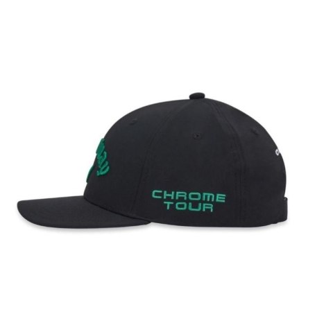 Callaway, czapka golfowa Tour Authentic Performance Pro, Quantum-Chrome Tour (model 26, czarno-zielona)