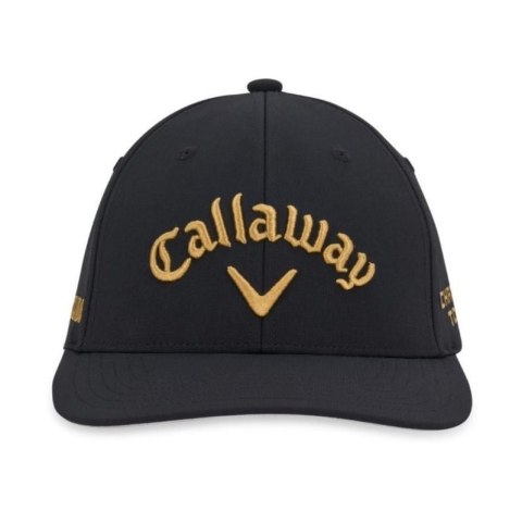 Callaway, czapka golfowa Tour Authentic Performance Pro, Quantum-Chrome Tour (model 26, czarno-złota)