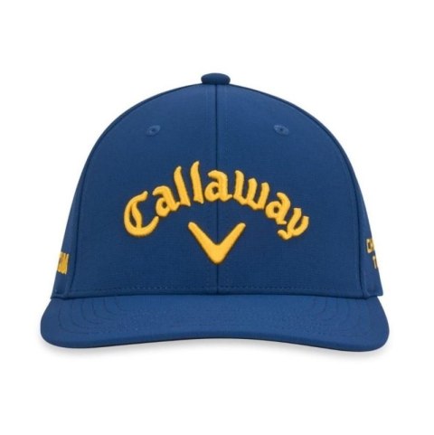 Callaway, czapka golfowa Tour Authentic Performance Pro, Quantum-Chrome Tour (model 26, granatowo-złota)