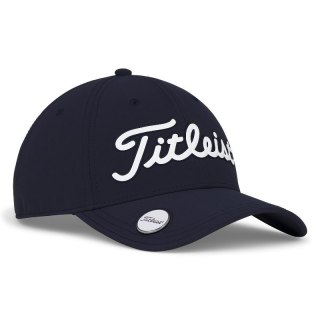 Titleist, czapka golfowa Players Perfomance z markerem, kolor granatowo-biały