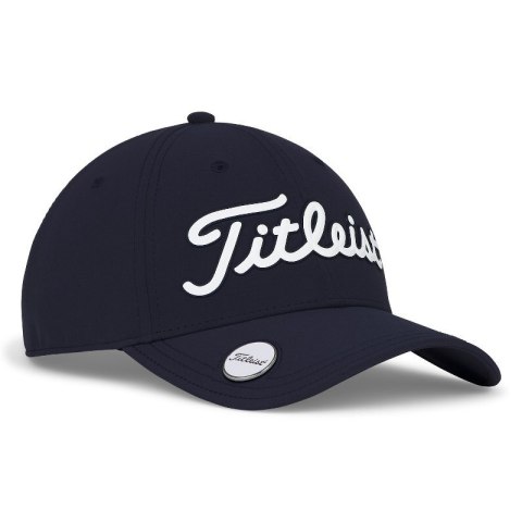 Titleist, czapka golfowa Players Perfomance z markerem, kolor granatowo-biały