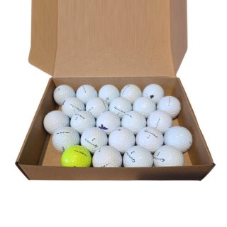TaylorMade, lakeballs Taylor Made TP5, używane piłki do golfa, (24 szt) kat. A