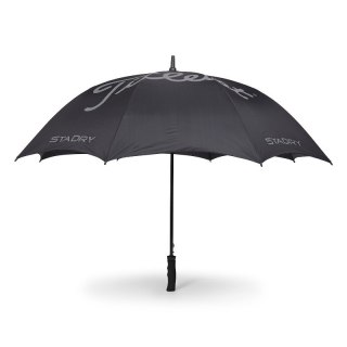 Titleist, parasol golfowy STADRY, kolor czarno-szary