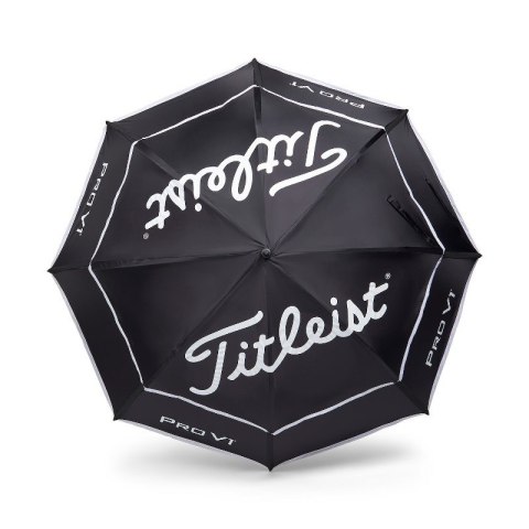 Titleist, parasol golfowy Tour Double Canopy 68 cali, kolor czarno-biały, model 2026