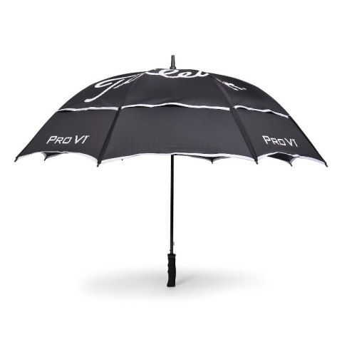 Titleist, parasol golfowy Tour Double Canopy 68 cali, kolor czarno-biały, model 2026