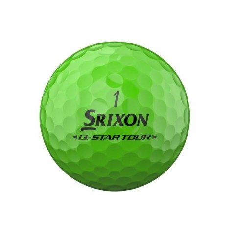 Srixon, piłki golfowe Q-STAR TOUR DIVIDE6, kolory biało-zielone, 12 szt
