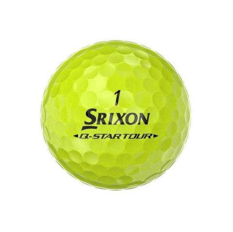 Srixon, piłki golfowe Q-STAR TOUR DIVIDE6, kolory zółto-czerwone, 12 szt