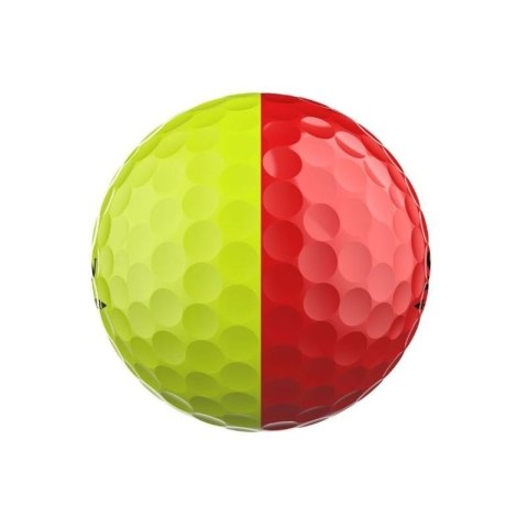 Srixon, piłki golfowe Q-STAR TOUR DIVIDE6, kolory zółto-czerwone, 12 szt